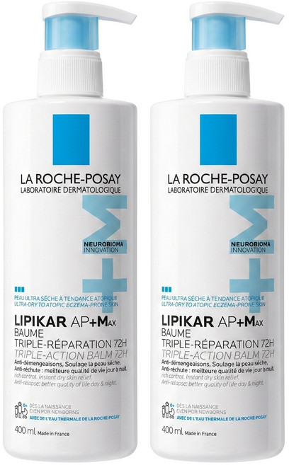LA ROCHE POSAY 理膚寶水 理必佳極效滋潤霜, 400ml, 2瓶
