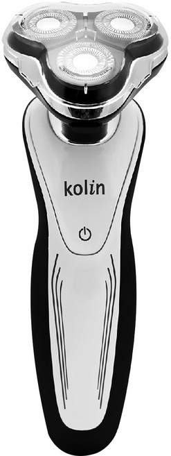 Kolin 歌林 充電式三刀電鬍刀, KSH-HCR220U, 黑白色