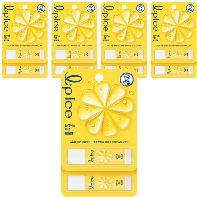 립아이스 립밤, 레몬향, 3.5g, 10개