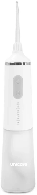 台灣 unicare USB充電攜帶型高效電動沖牙機, H300, 白色