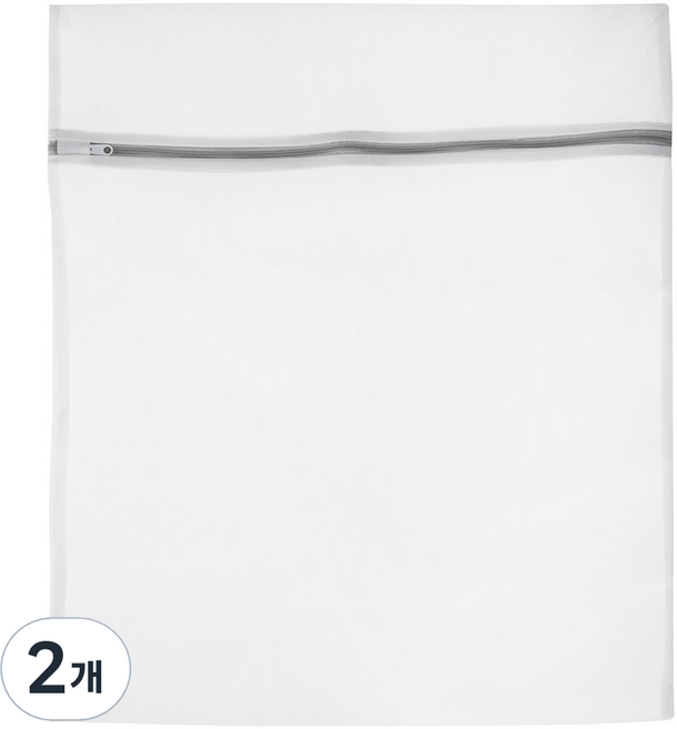 코멧 홈 메쉬 사각 세탁망 65 x 73 cm, 화이트, 2개