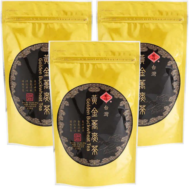 龍口 越旺 黃金蕎麥茶, 8g, 10包, 3袋