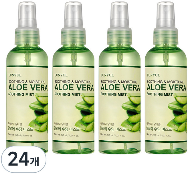 은율 알로에 수딩 미스트, 150ml, 24개