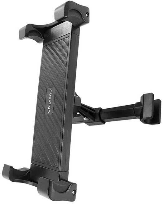 옵시디언 차량용 헤드레스트 태블릿 핸드폰 수동클립 거치대 뒷좌석 2열 갤럭시 아이폰 CT-C60, 1개