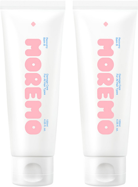 moremo 免沖洗護髮修護霜 B, 120ml, 2個