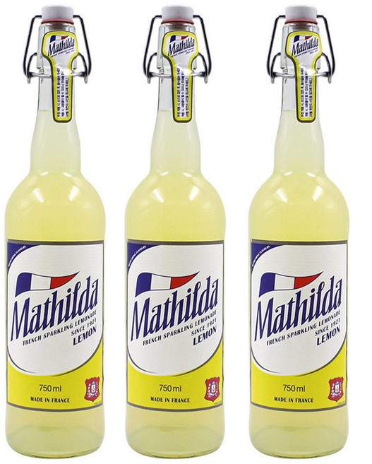 Mathilda 스파클링 레몬 에이드, 750ml, 3개
