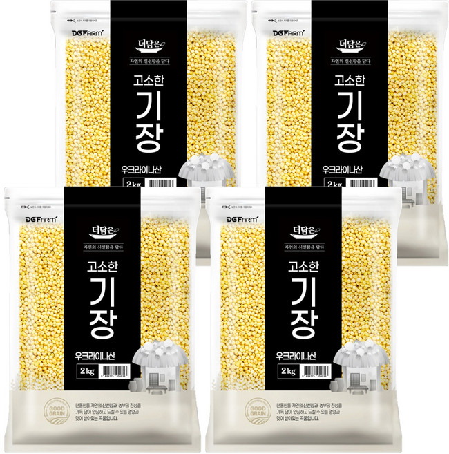 더담은 고소한 기장, 2kg, 4개