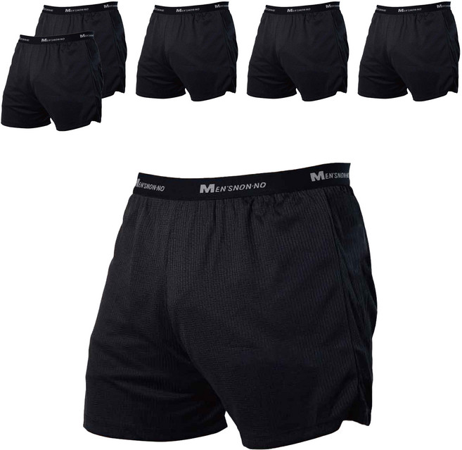 non-no 儂儂 男款 吸濕排汗平口褲 6件組