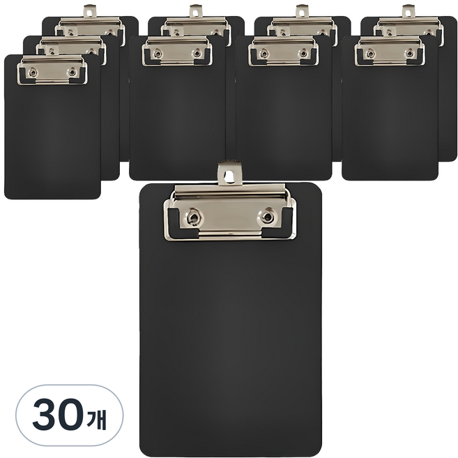 굿굿샵 A6 빌지판, 블랙, 30개
