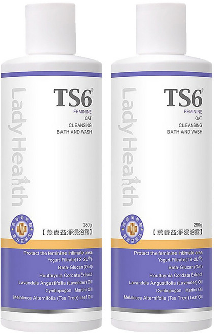 TS6 燕麥益淨浸浴露, 280g, 2瓶