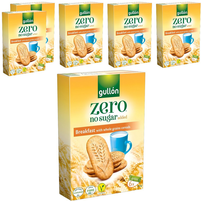 구욘 브렉퍼스트 통곡물 비스킷, 6개, 216g