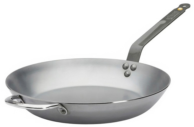 de Buyer 畢耶 原礦蜂蠟系列 法式傳統單柄平底鍋, 32cm, 1個