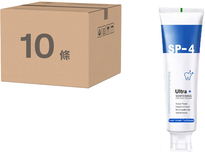 YAYASHI 雅牙仕 s299益生菌牙膏, 120g, 10條