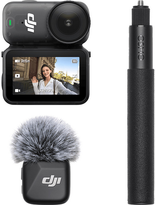 DJI Osmo Nano 브이로그 콤보 액션캠 128GB 송신기, DJI Osmo Nano(128GB), 단일 색상(액션캠, 스틱), 인피니티 블랙(송신기)