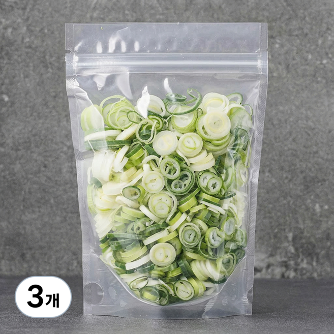 대파 슬라이스, 150g, 3개