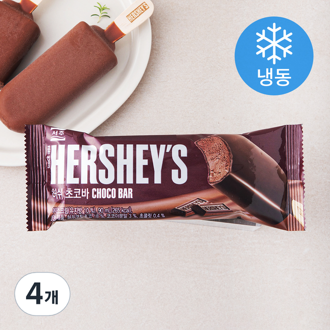 허쉬 초코바 (냉동), 90ml, 1개입, 4개