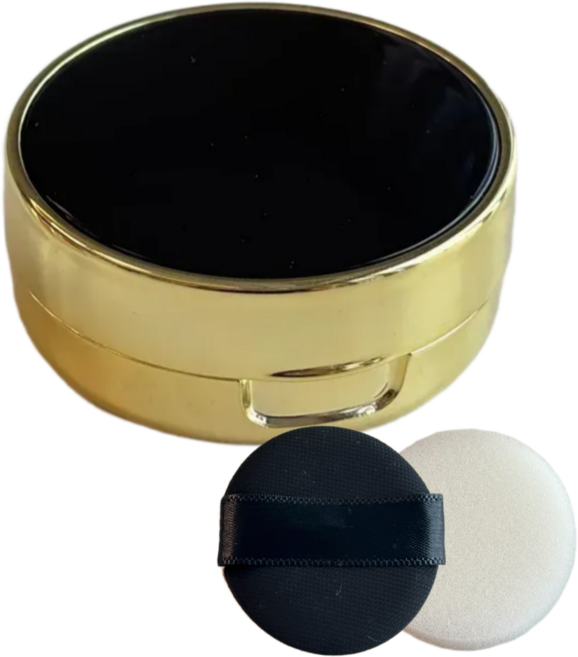 무아누 미니 쿠션 케이스 50 x 22 mm, 1개, 블랙