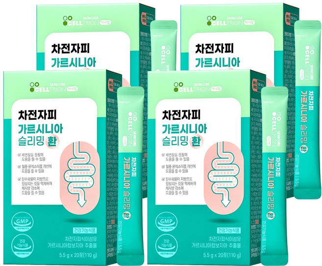 이너랩 차전자피 가르시니아 슬리밍 환, 110g, 4개