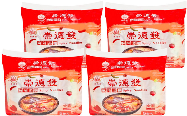 崇德發 麻辣湯麵 82g, 20包