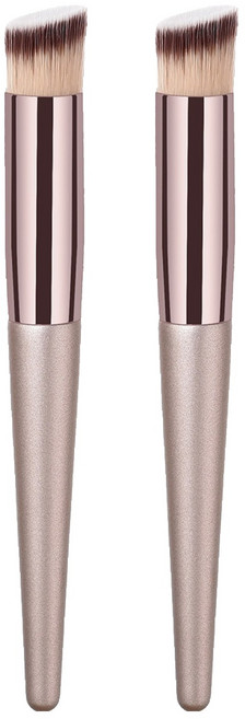 블링앤수 메이크업 파운데이션 브러쉬 BRISH09507, 골드, 2개