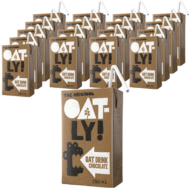 OATLY 巧克力燕麥奶, 250ml, 18入
