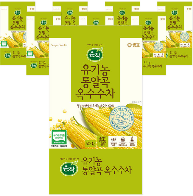 Sunjak 純作 玉米茶粒, 500g, 8包