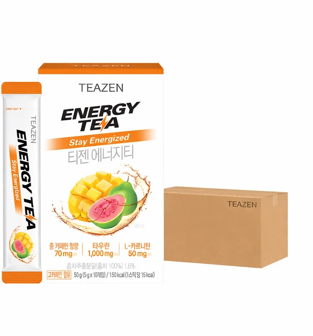 티젠 에너지티, 10회분, 50g, 12개 - 쿠팡