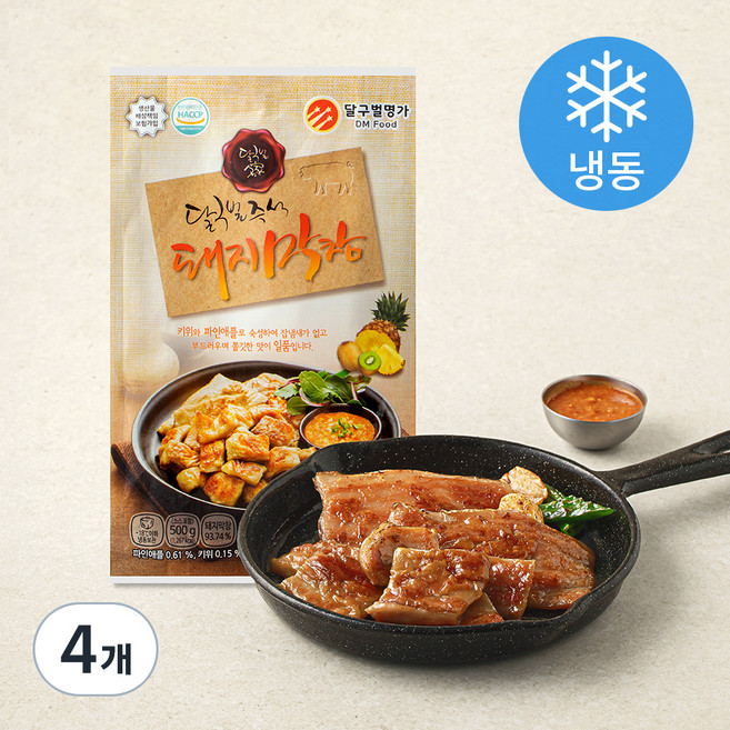달구벌명가식품 즉석 돼지막창 (냉동), 4개, 400g