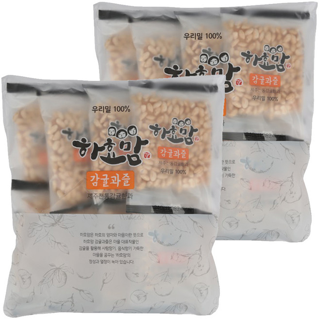하효맘 감귤과즐 8p, 240g, 2개