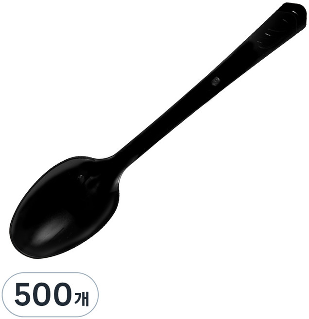 코멧 일회용 숟가락 블랙, 1개입, 500개