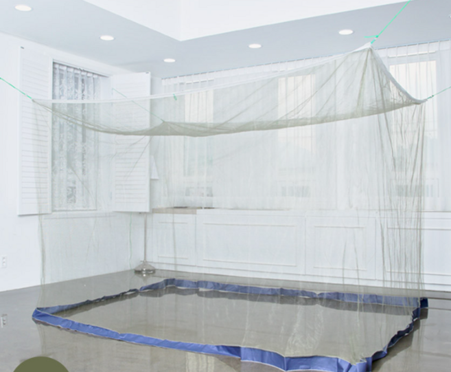 차박용 메쉬쉘터 야외 모기장, 카키