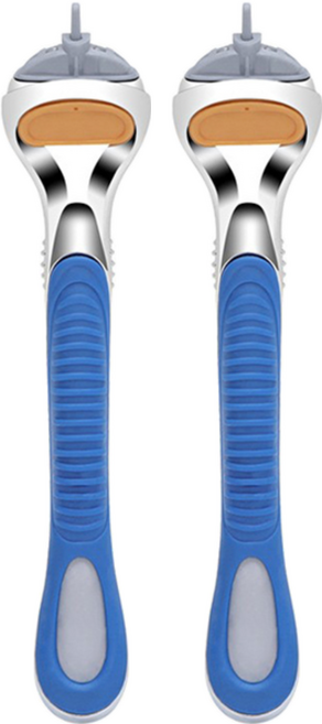 큐지오 프리미엄 질레트 면도기 호환용, 1개입, 2개