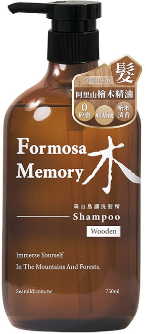 清淨海 森山島讀洗髮精, 750ml, 1瓶