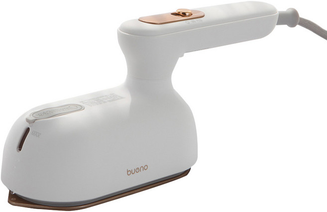 BUENO 2in1 접이식 핸디형 스팀 다리미, BN-S500, 화이트