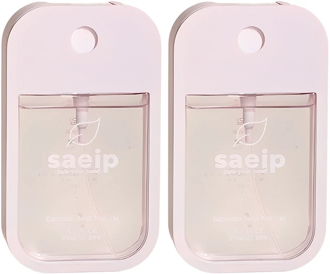 saeip 세니타이저 미스트 손소독제 네츄럴 무향, 40ml, 2개 - 쿠팡