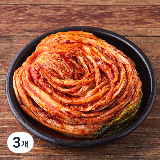 콕집어콕 포기김치, 1.5kg, 3개