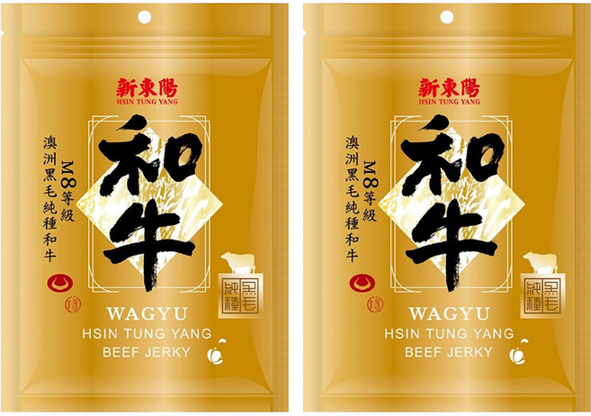 新東陽 和牛肉乾, 120g, 2包