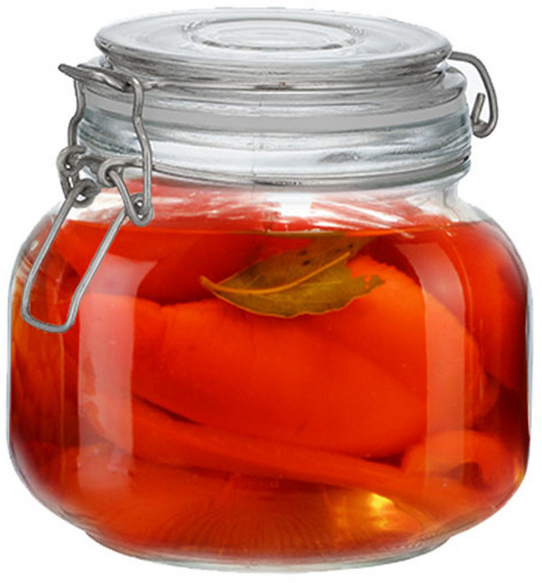 오븐락 벨런 캐니스터 사각 밀폐용기 1호, 750ml, 1개