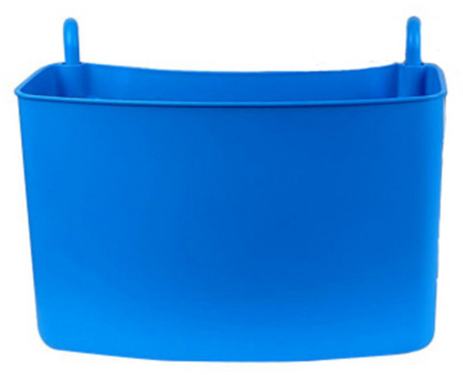 월드크린 세차버킷 수납 버킷걸이 걸리미, 블루