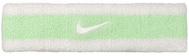 NIKE 耐吉 SWOOSH 頭帶, 白綠色, 1個