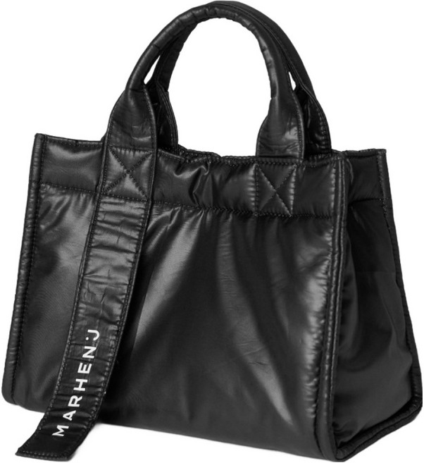 마르헨제이 리코미니 패딩 나일론 토트 크로스백