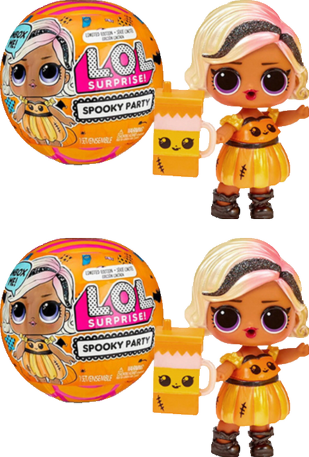 L.O.L Surprise 驚喜寶貝蛋 萬聖節Tots公仔 隨機出貨, 2個