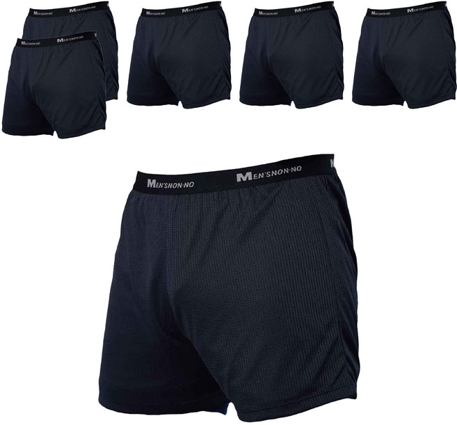 non-no 儂儂 男款 吸濕排汗平口褲6件組
