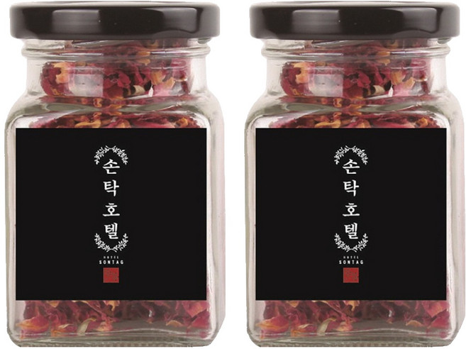 CLAYTON TEA 罐裝玫瑰花茶, 10g, 1罐, 2罐