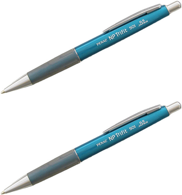 PENAC 自動鉛筆 日本高級筆 sc1801-04 綠色, 0.5mm, 2支