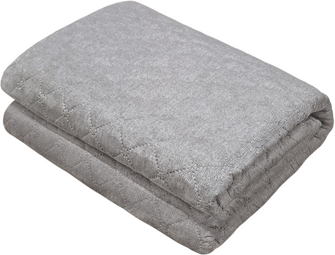 한일의료기매트 탄소 카본 열선 면혼방 전기요 호랑가시70, 모던그레이, 퀸 분리난방(150 x 200 cm)