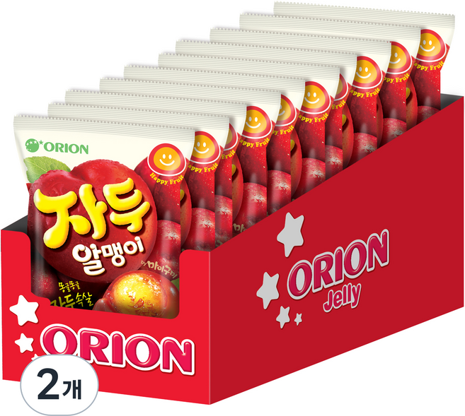 마이구미 자두 알맹이 젤리, 67g, 20개