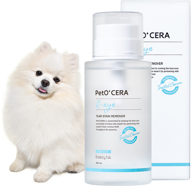 페토세라 큐아이 반려동물 저자극 눈물지우개, 300g, 1개