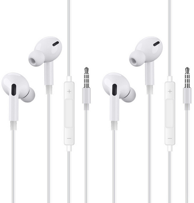 커널형 유선 이어폰 2p, 화이트, OT025112502