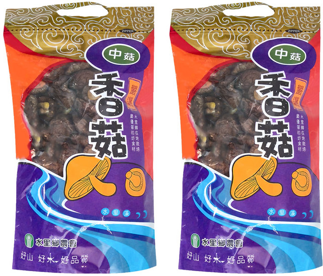 水里鄉農會 水里香菇 中菇, 300g, 300g, 2包
